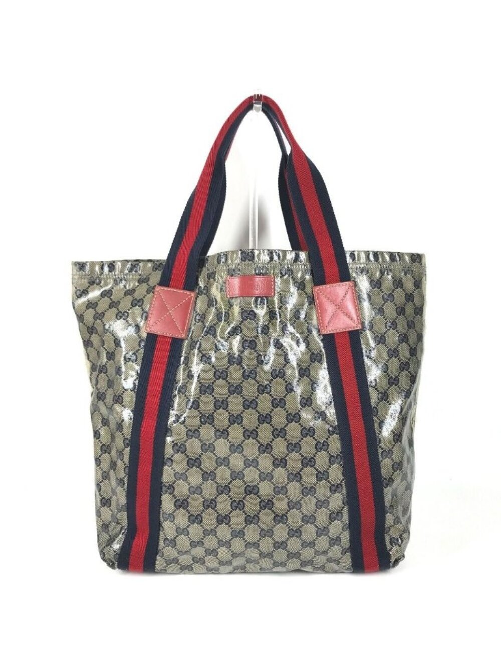 Gucci Shoulder Bag GG Logo Navy